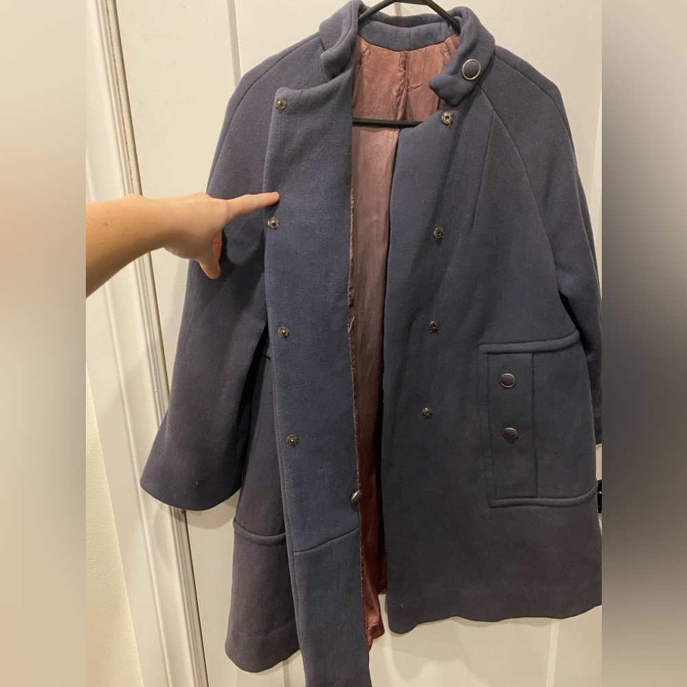 Vintage union made Women's navy Coat - Picture 5 of 16